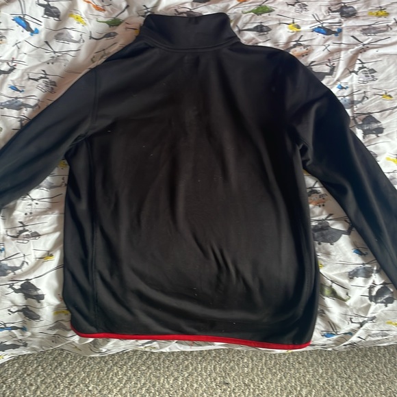 VINTAGE POLO RALPH LAUREN ATHLETIC COMPETITION QUARTER ZIP SWEATSHIRT. - Picture 4 of 5